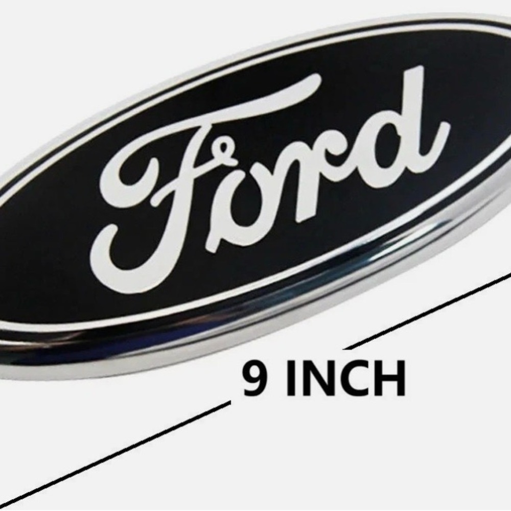 Ford 9" emblem 2004-2016 emblem grille tailgate F-150 F-250 F-350